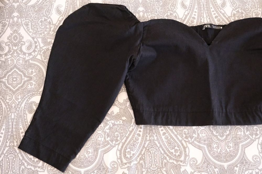 Top coração Zara