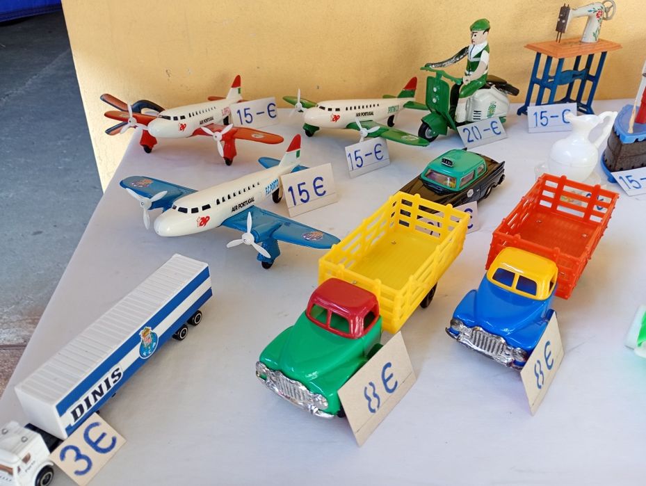 Brinquedos plásticos portugueses vários fabricantes