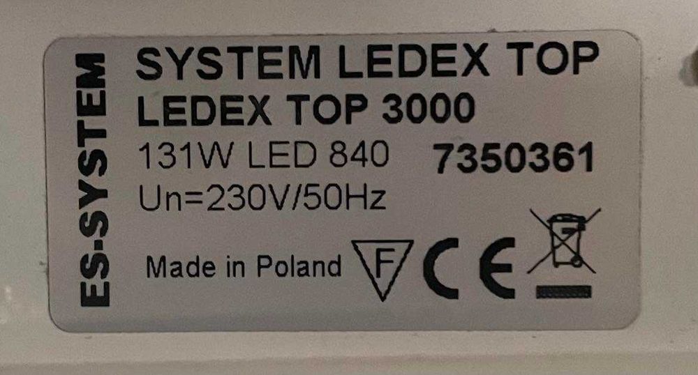 Lampa sufitowa Oprawa LED Ledex Top 3000cm 8500lm