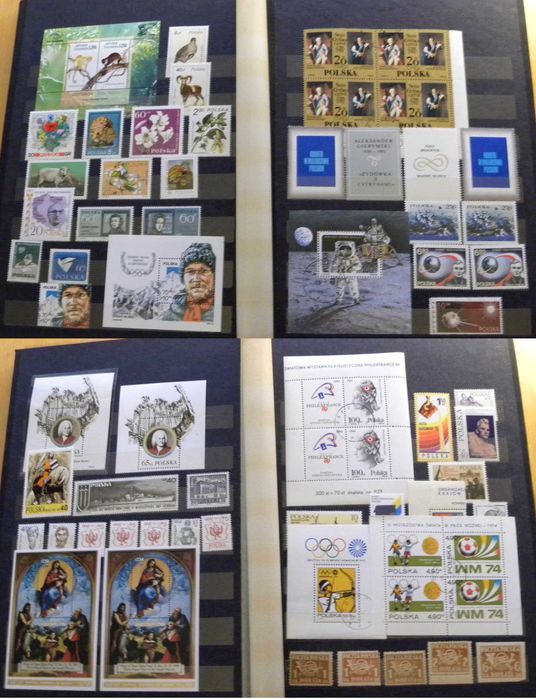 Klaser ze znaczkami, znaczki pocztowe A252