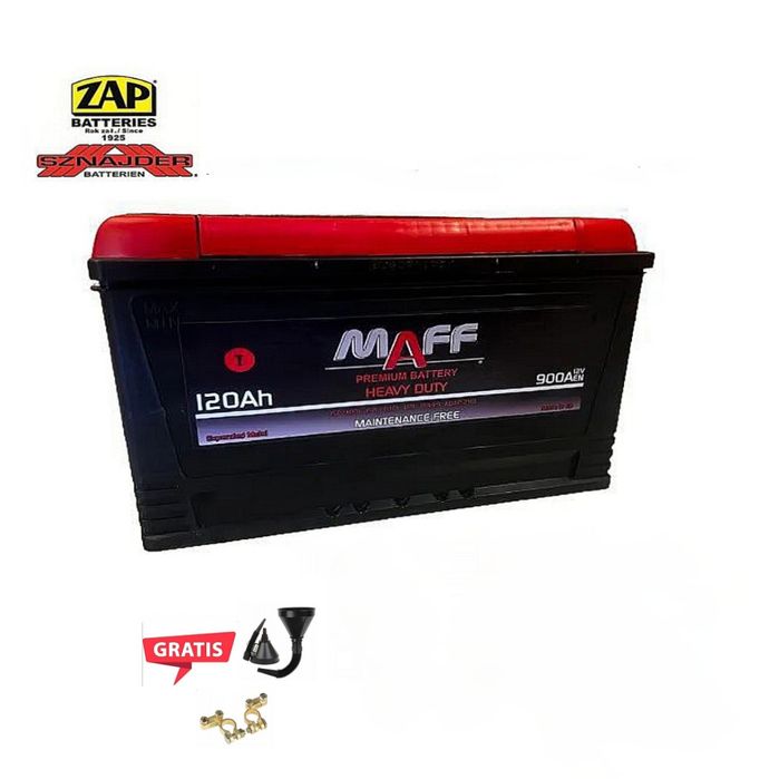 Akumulator 12V 120Ah Maff Sznajder