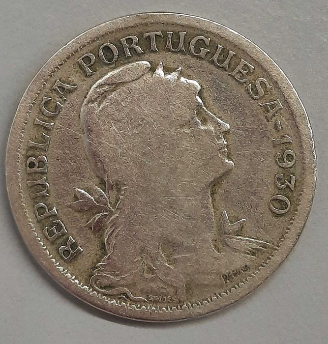 Moedas 50 centavos da República Portuguesa