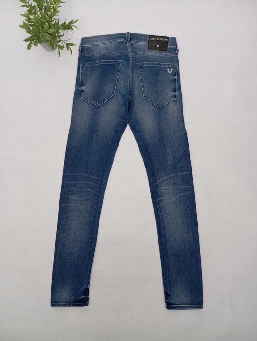 Spodnie jeansowe jeansy True Religion Tony Skinny W30 S