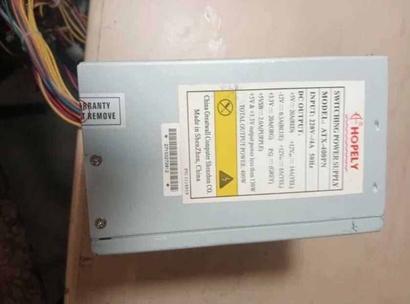 Блок питания Great Wall Hopely 400W (ATX-400PN).