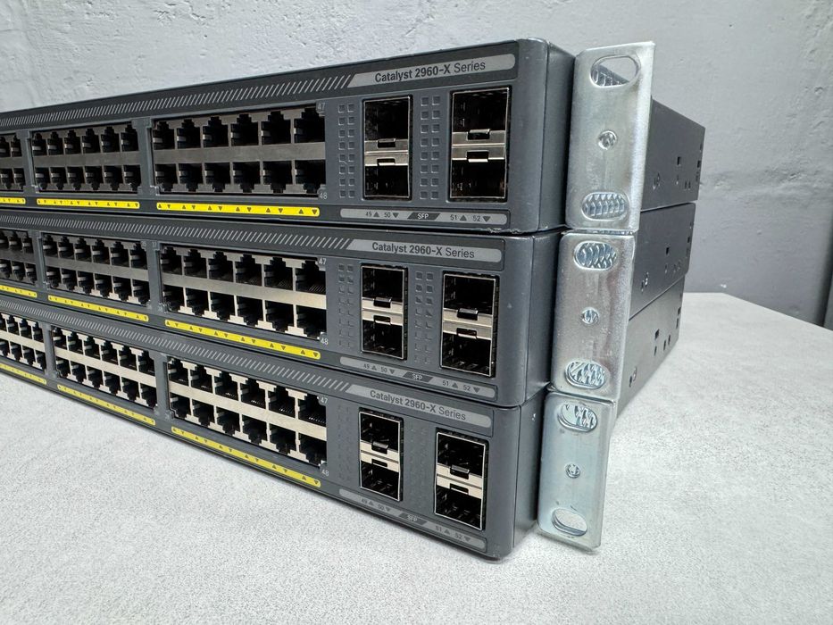 Гигабитные коммутаторы Cisco Catalyst WS-C2960X-48TS-L безнал/гарантия