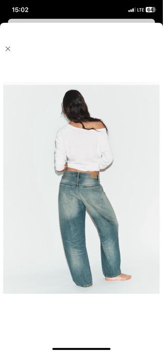 Новые джинсы ZARA багги  42 , XL/L