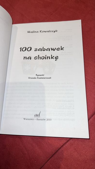 100 zabawek na choinkę halina kowalczyk