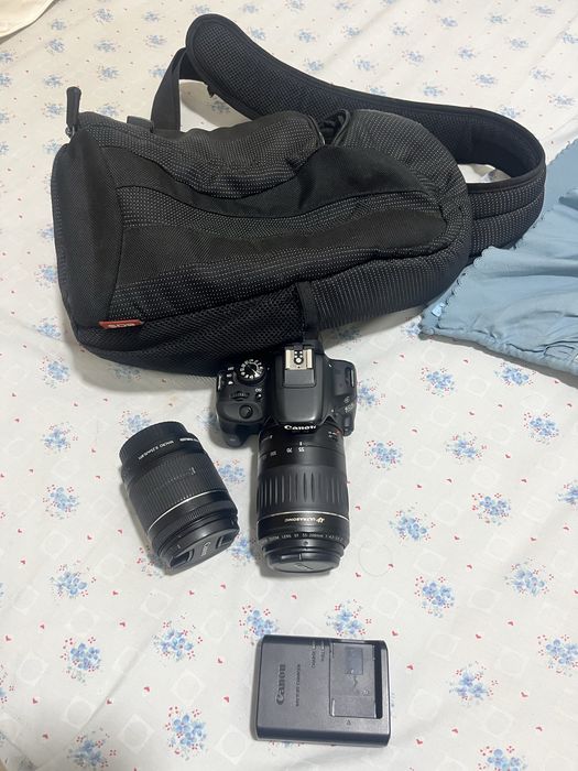 Canon EOS 100D + 2 Objetivas + Bolsa | Excelente Estado |