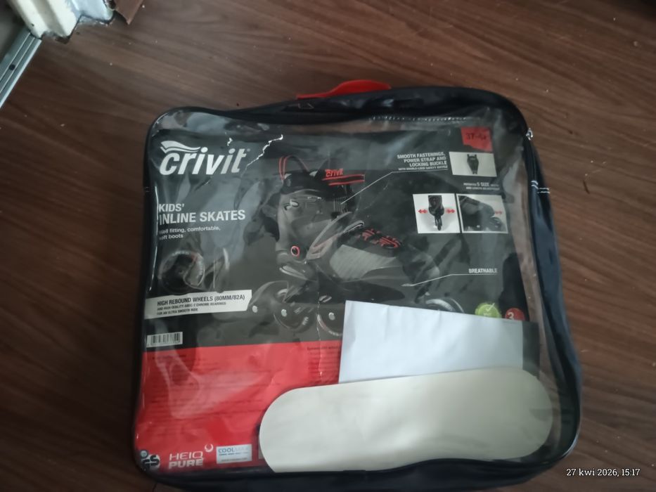 Rolki Crivit + Torba oryginalna