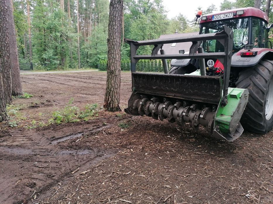 Mulczer leśny mulczowanie karczowanie czyszczenie działek rekultywacja