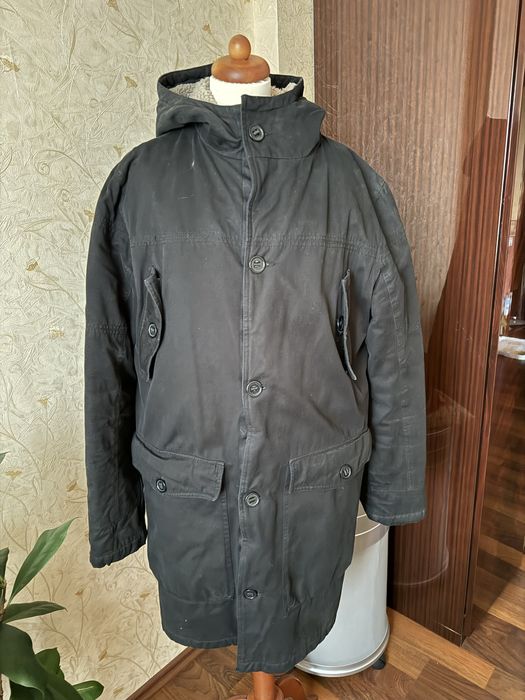 Куртка парка мужская удлиненная, осень- зима,