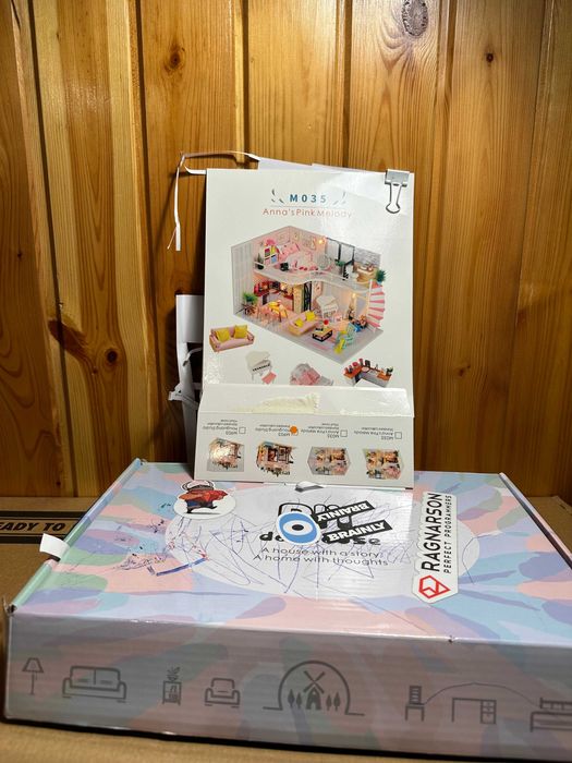 Anna’s Pink Melody M035 domek diy miniatura zestaw