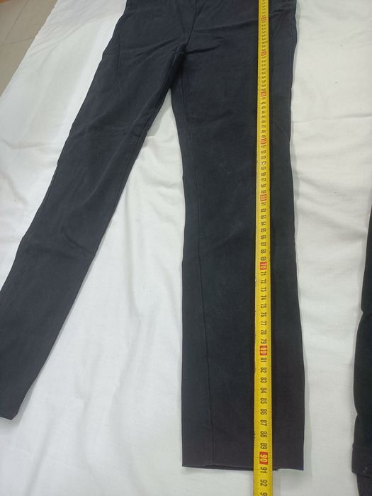 Spodnie czarne materiałowe 38