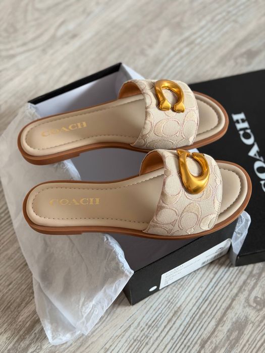Шльопанці Coach в наявності