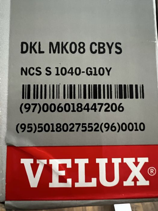 Roleta velux DKL MK08 cBYS
