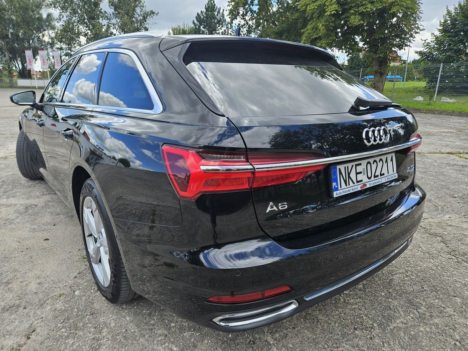 Audi a6 c8 4.0 Tdi 204 km 2019 rok Quattro Virtual kamery 360 radary