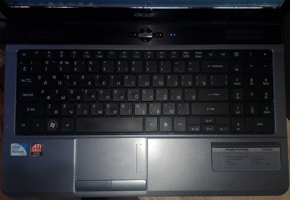 Ноутбук 2 ядра Acer Aspire 5732Z