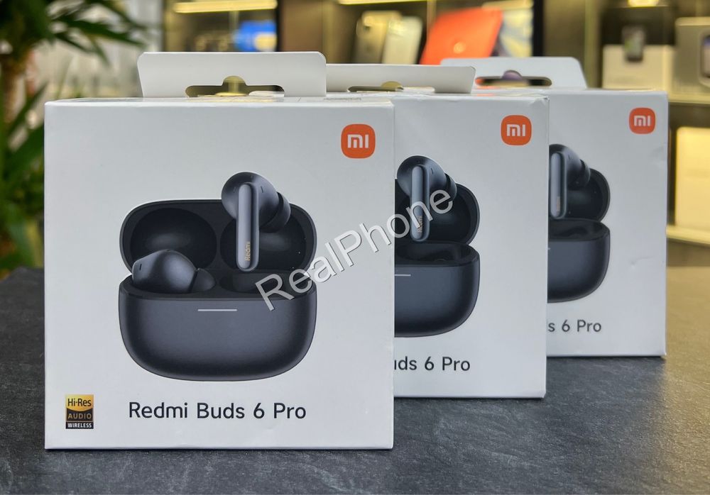 Навушники TWS Xiaomi Redmi Buds 6 Pro Space Black