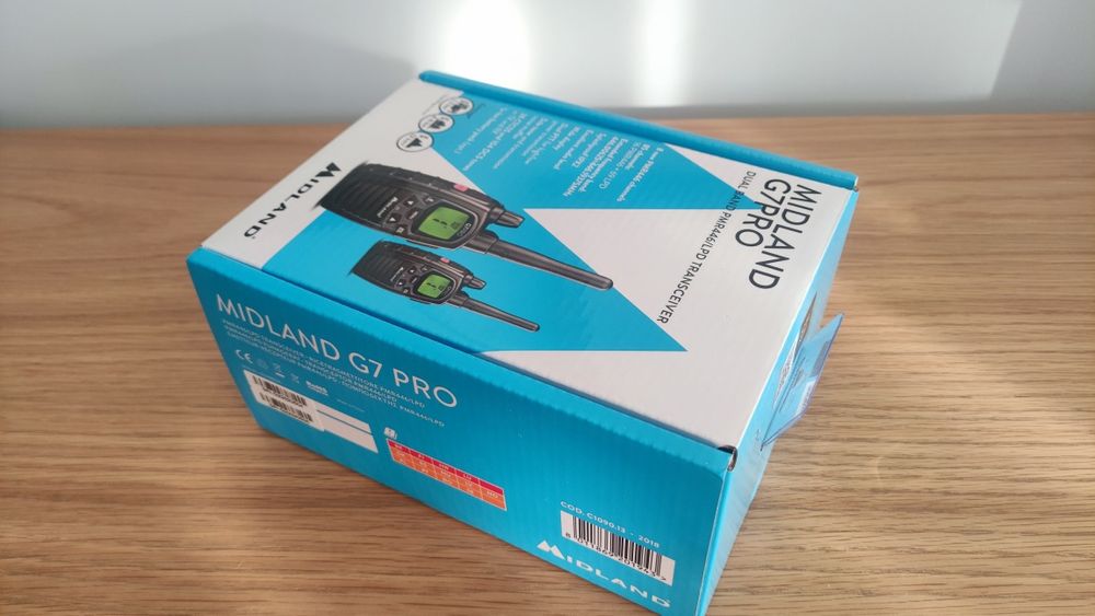 Walkie-Talkie MIDLAND G7 Pro - Até 12 Km , novo, garantia
