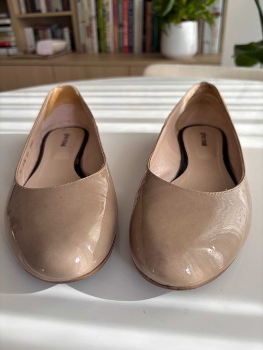 baleriny w kolorze nude