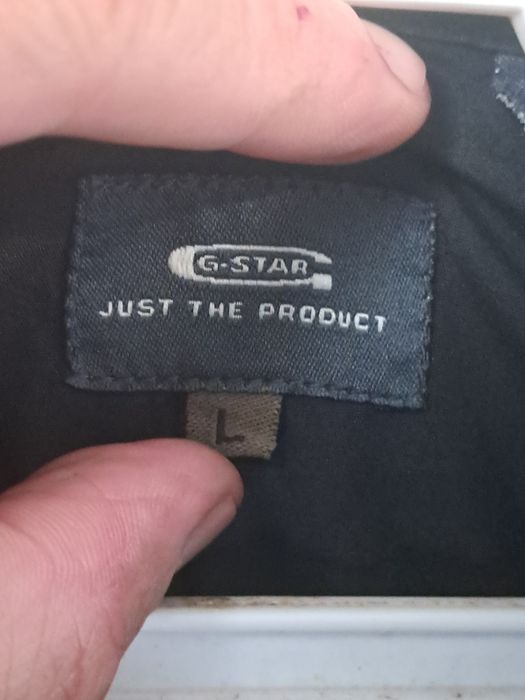 Чорна бавовняна теніска від G-Star Raw