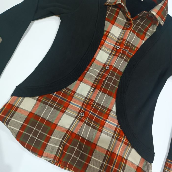 Lee Cooper bluza  roz,34/6/2/XS bluza kamizelka krata okazyjna