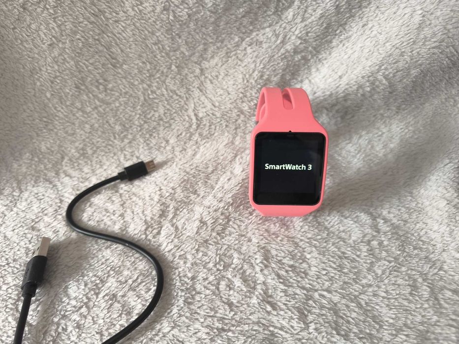 Sony SmartWatch 3 - smart zegarek z GPS, IP68, w swietnym stanie