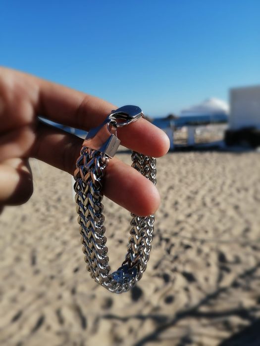 Pulseiras de aço inoxidavel