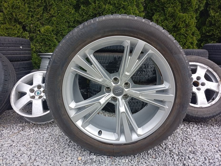 Koła aluminiowe Audi 21" , 5x112 , 9.5J , ET31  + Opony Continental  WinterContact TS850P SUV