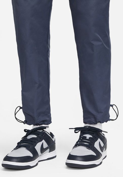 Spodnie bojówki niebieskie z logo Nike XS