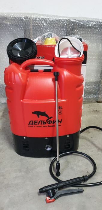 АКЦІЯ обприскувачі акумуляторні,електро  ВЕКТР16л,ДЕЛЬФИН16л,МИНСК14