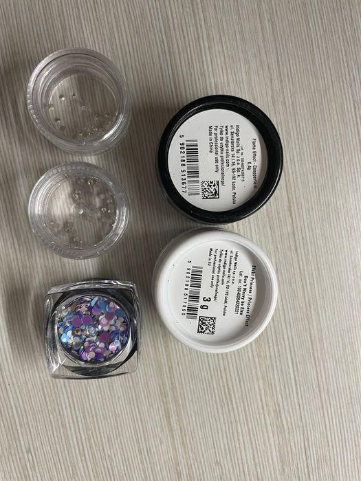 Indigo pyłek flame efect, princess i inne Zestaw