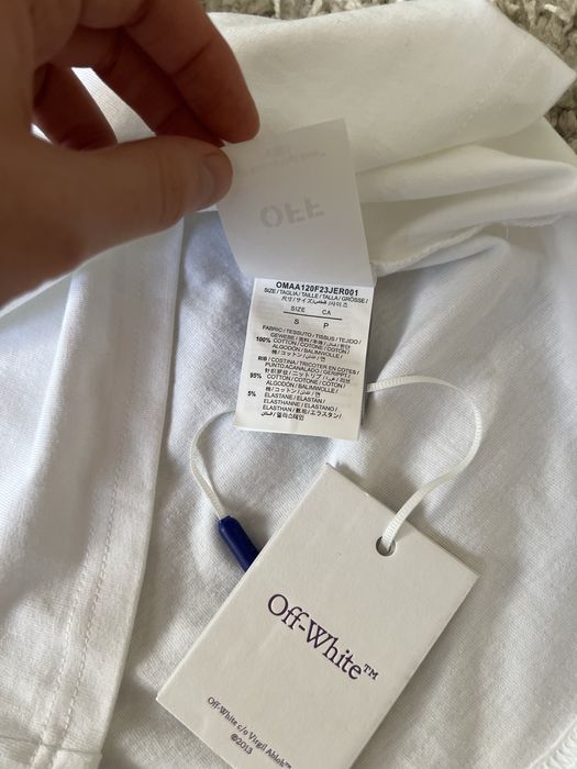 Off white represent футболка