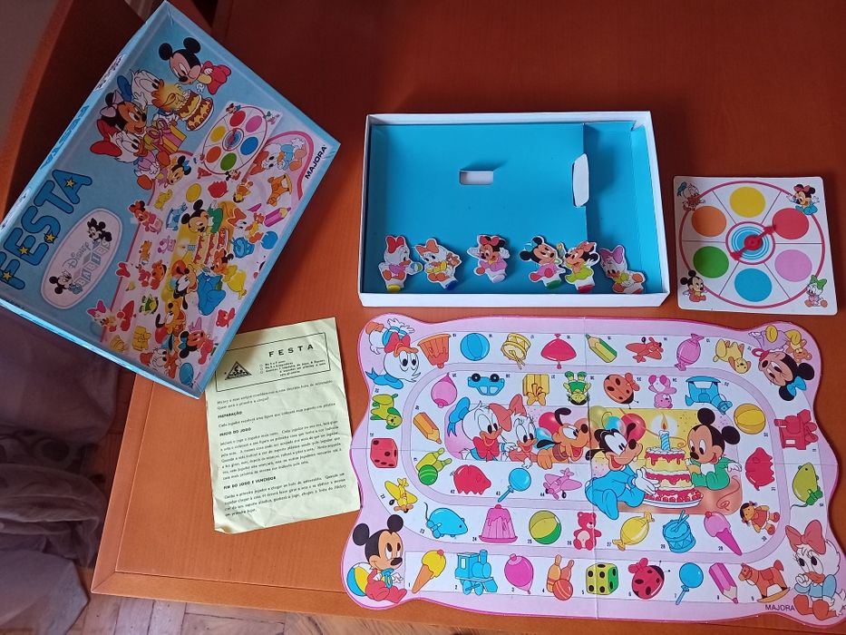 Jogo Festa Disney babies tabuleiro
