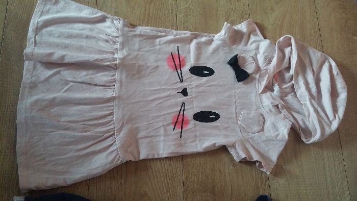 jak nowa H&M sukienka dla dziewczynki 110 116