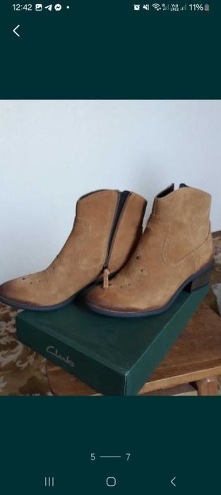 Весняно-осіннє взуття Clarks оригінал з Англії