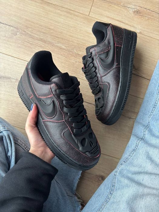Nike Air Force 1 Low Halloween Skull