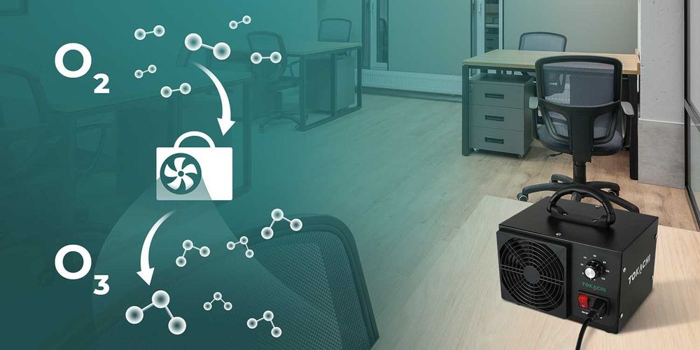 MOCNY generator OZONU ozonator oczyszczacz do powietrza 60 g/h solidny