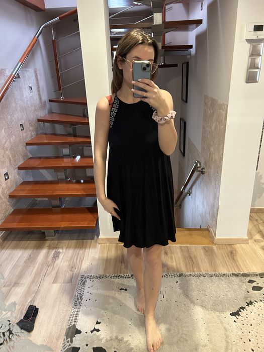 Sukienka letnia czarna Reserved XS/S