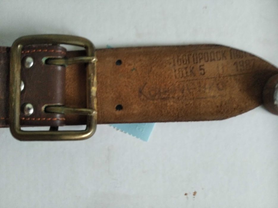 ремні СССР із портупеєю. кофр бінокля. планшети. кобура К-96.