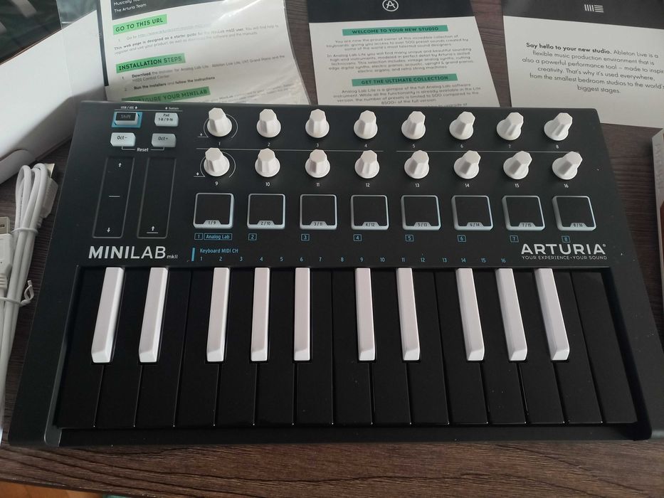 Ціна! Arturia MiniLab mkII mk2 MIDI-клавіатура !