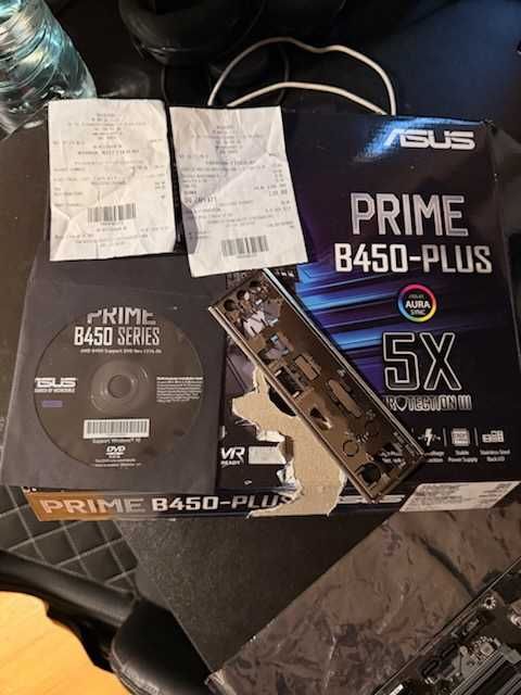 Płyta Asus PRIME B450-PLUS Nowa! Nie negocjuję