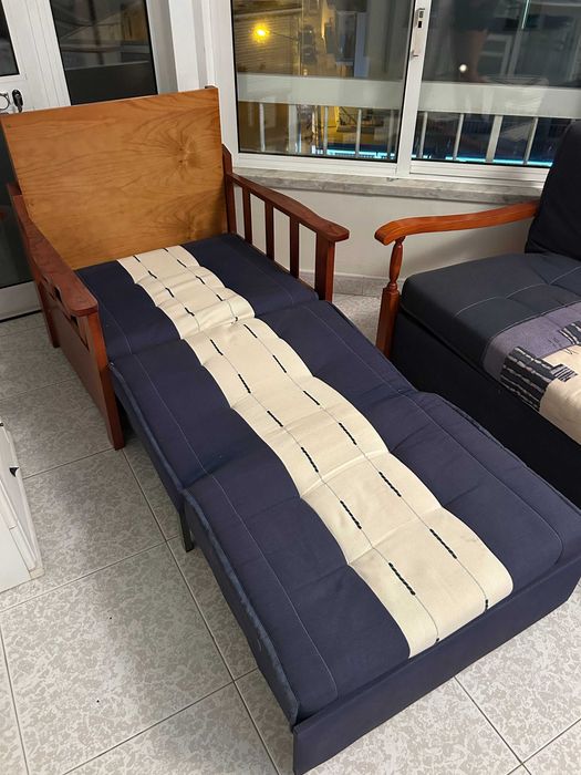 Sofá-cama individual