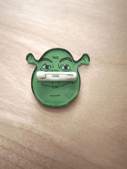 Broszka przypinka  Shrek