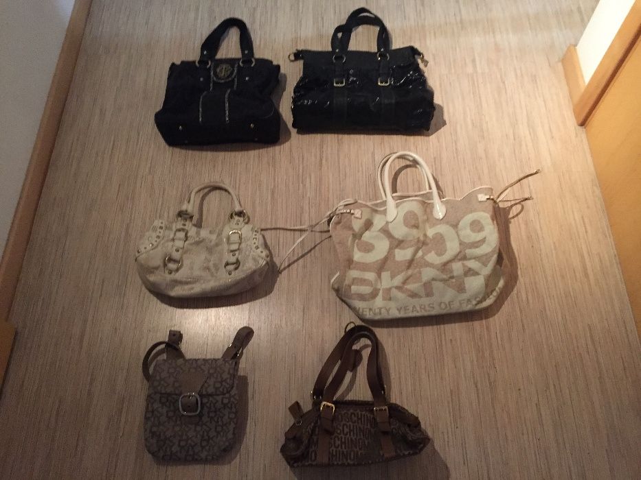 Malas de várias marcas (cavalli,Valentina,cavalli,Dkny,moschino)