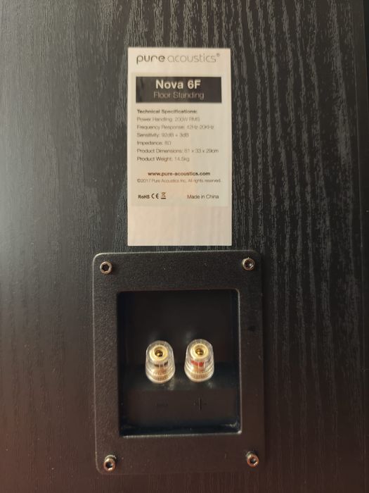 Kolumny Pure Acoustics Nova 6F
