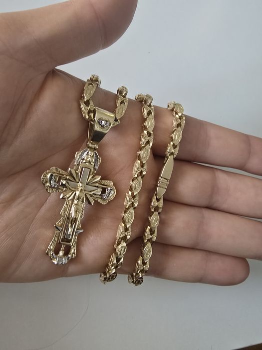 Nowy łańcuszek Cartier PR.585 14K