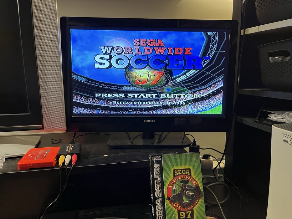 Worldwide Soccer 97 Sega Saturn