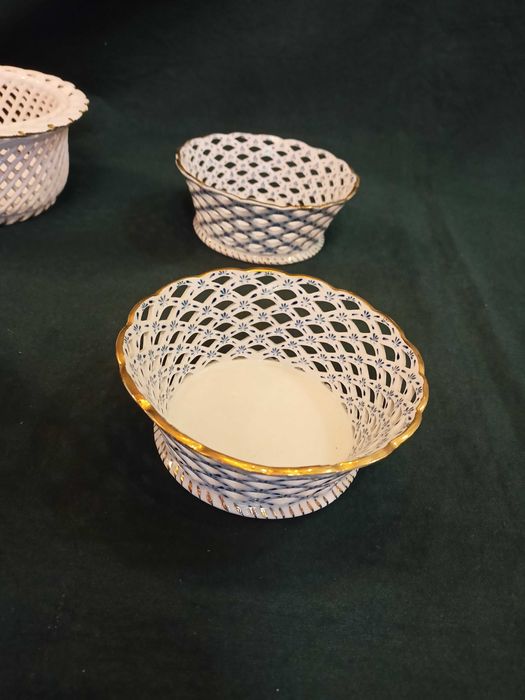 Lote Artigos Porcelana Rendilhados