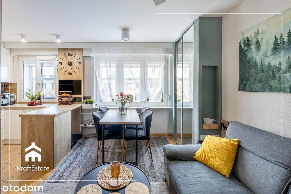 2 pokoje 44m² Rataje, loggia, blisko uczelni